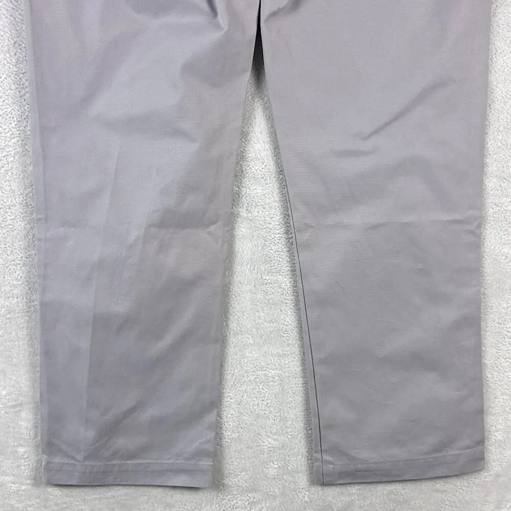 Peter Manning Pants Mens 36x29 Gray Chino Preppy New York Summer Classic USA